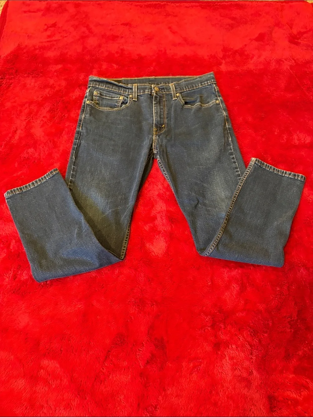Levi's Men's 502 Blue Jeans. 34X32
